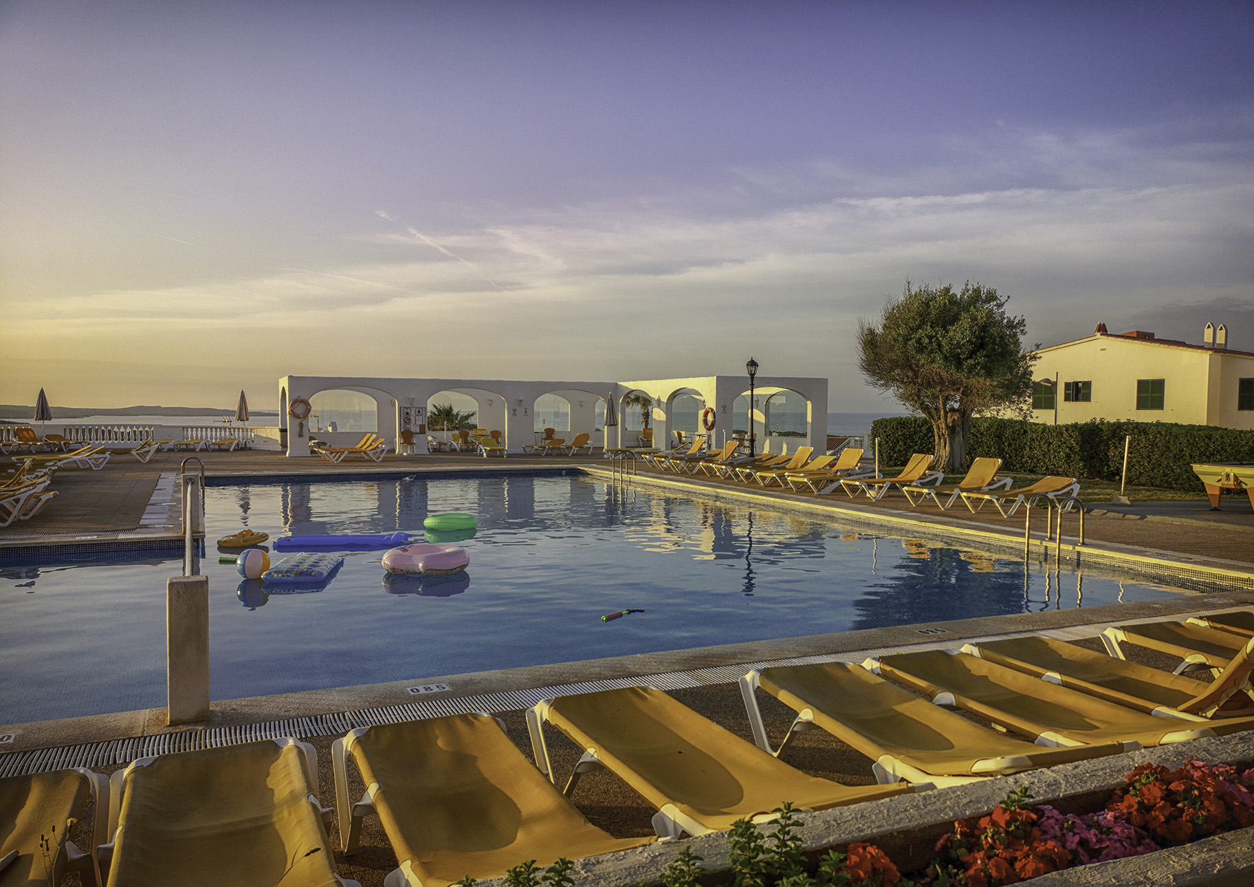 Menorca round the pool